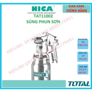 Súng phun sơn 1000cc TOTAL TAT11002