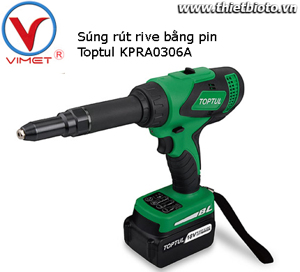 Súng rút rive bằng pin Toptul KPRA0306A