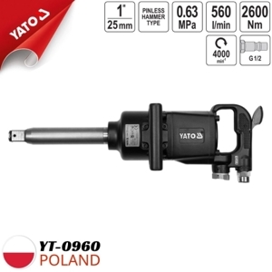 Súng siết bu lông 1 inch dài Yato YT-0960