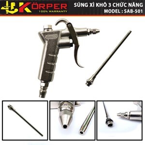 Súng xì khô 3 chức năng Korper KP-SAB-501