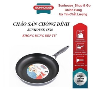 Chảo chống dính Sunhouse CS26 (CS-26) - 26cm