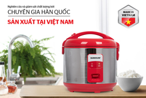 Nồi cơm điện Sunhouse SH18G (SH-18G) - Nồi cơ, 1.8 lít, 700W