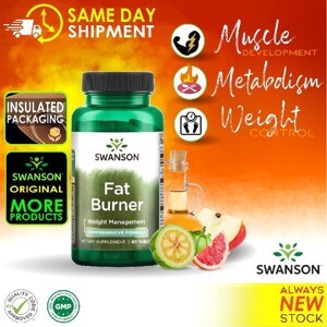 Swanson Fat Burner - Viên uống giảm cân, 60 viên