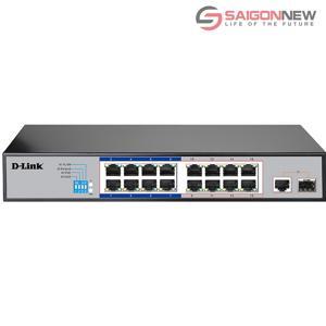 Switch 16 Port PoE D-Link DES-F1017P