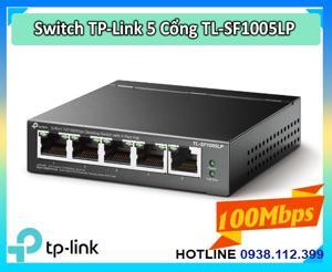Switch 5 Cổng 10/100Mbps với 4 Cổng PoE TP-Link TL-SF1005LP