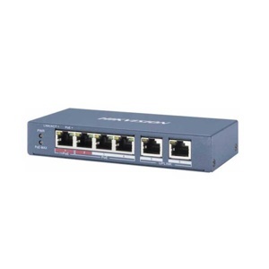 Switch cấp nguồn PoE 4 Port Hikvision DS-3E0106P-E/M