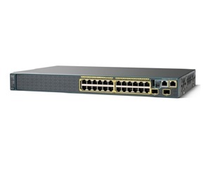 Switch Cisco Catalyst 2960 Plus 24 10/100 PoE + 2 T/SFP LAN Lite WS-C2960+24PC-S (WS-C2960-24PC-S)