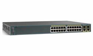 Switch Cisco Catalyst 2960 Plus 24 10/100 PoE + 2 T/SFP LAN Lite WS-C2960+24PC-S (WS-C2960-24PC-S)