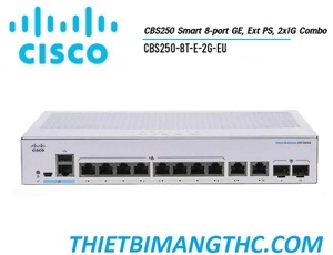 Switch Cisco CBS250-8T-E-2G-EU