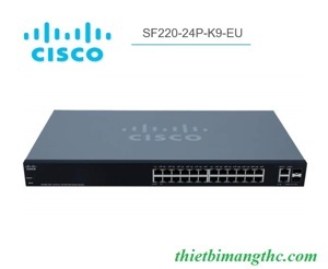 Switch Cisco SF220-24P-K9-EU - 24 port