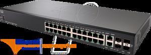 Switch Cisco SF250-24P-K9-EU - 24 port