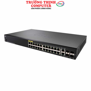 Switch Cisco SF350-24P - 24 port