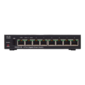 Switch Cisco SG250-08HP-K9-EU - 8 port