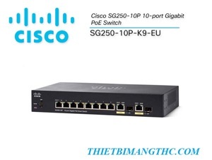 Switch Cisco SG250-10P-K9-EU - 10 port