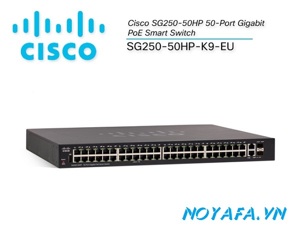 Switch Cisco SG250-50HP-K9-EU - 50 port