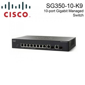 Switch Cisco SG350-10-K9-EU - 10 port