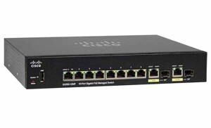 Switch Cisco SG350-10MP-K9-EU - 10 port