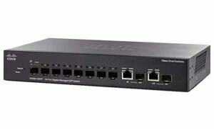 Switch Cisco SG350-10SFP-K9-EU - 10 port