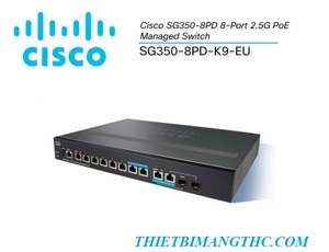 Switch Cisco SG350-8PD-K9-EU