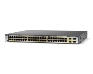 Switch CISCO WS-C3750G-48TS-S, 48 Port 1G