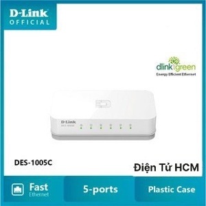 Switch D-link DES-1005C - 5 ports