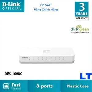 Switch D-Link DES-1008C - 8 port