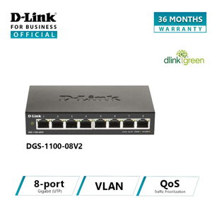 Switch D-Link DGS-1100-08V2