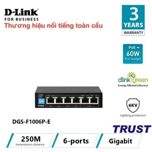 Switch D-Link DGS-F1006P-E