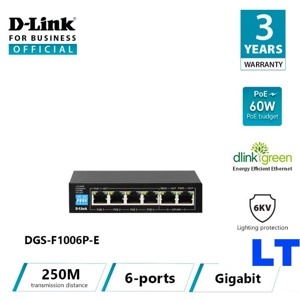 Switch D-Link DGS-F1006P-E