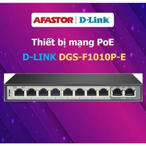 Switch D-Link DGS-F1010P-E