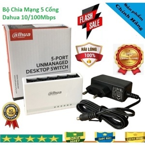 Switch Dahua DH-PFS3005-5ET-L - 5 port