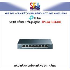 Switch Gigabit Tplink TL-SG108 - 8port 1000mbps