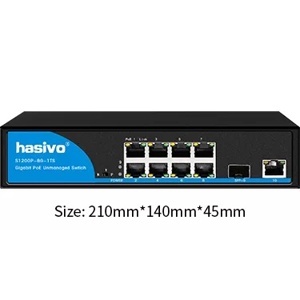 Switch Hasivo S1200P-8G-1TS