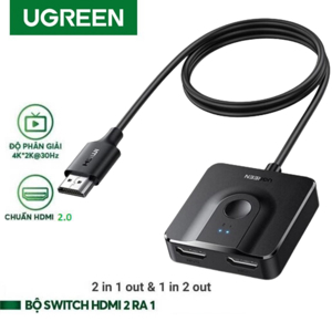 Switch HDMI Bi-Directional XUgreen 70607