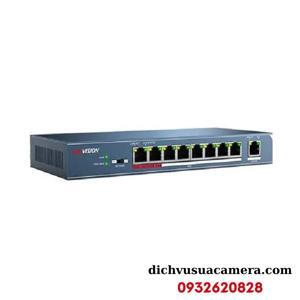 Switch Hikivision DS-3E0109P-E - 8-port 10/100Mbps PoE