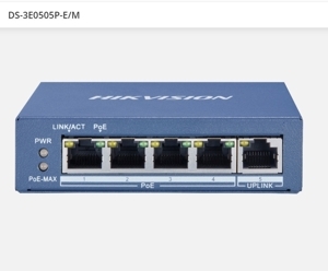 Switch Hikvision DS-3E0505P-E/M