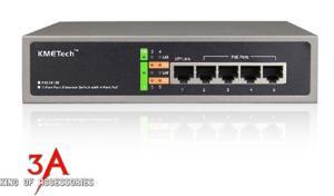 Switch KMETech PSE5416, PoE 5 Port (1Port in-4 Port Out)