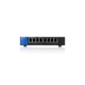 Thiết bị chia mạng Switch Linksys 8-Port Desktop Business Gigabit PoE (LGS108P)