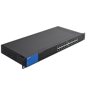 Switch Linksys LGS124P, 24-Port