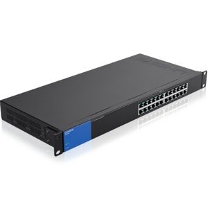 Switch Linksys LGS124P, 24-Port