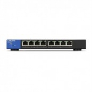Switch Linksys LGS308P - 8 Port Smart PoE+ Gigabit Switch