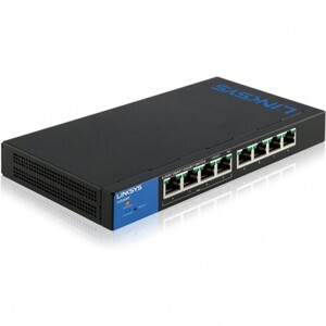 Switch Linksys LGS308P - 8 Port Smart PoE+ Gigabit Switch