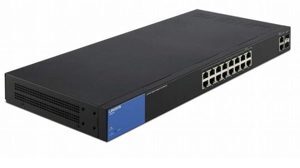 Switch Linksys LGS318P - 16 port + 2 Gigabit