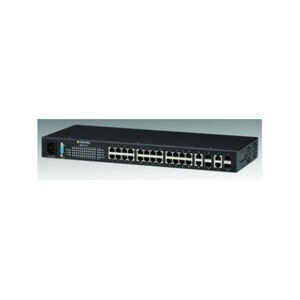 Switch Managed VolkTek MEN-5428, 24 Port  10/100/1000Mbps+4 SFP