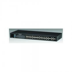 Switch Managed VolkTek MEN-5428, 24 Port  10/100/1000Mbps+4 SFP