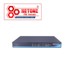 Switch Netone NO-AT-1622 PoE 16 cổng (30W)