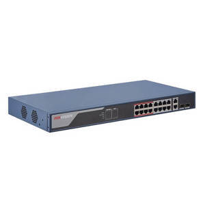 Switch POE 16 cổng Hikvision DS-3E1318P-EI