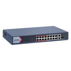 Switch POE 16 cổng Hikvision DS-3E1318P-EI