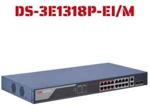 Switch POE 16 cổng Hikvision DS-3E1318P-EI