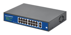 Switch POE 16 cổng Huviron F-SP3-16F2G-BL